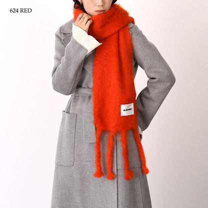 JILSANDER ジルサンダー ナローウールブレンド スカーフ