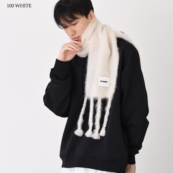 JILSANDER ジルサンダー ナローウールブレンド スカーフ