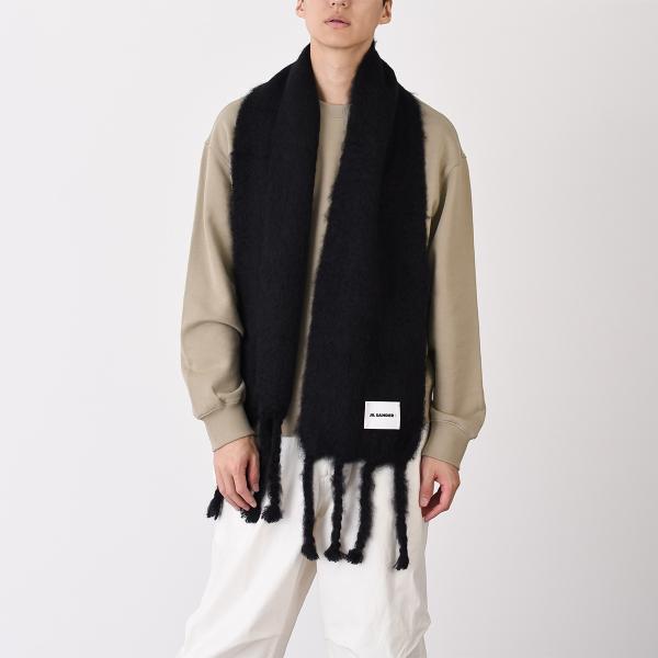JILSANDER ジルサンダー ナローウールブレンド スカーフ