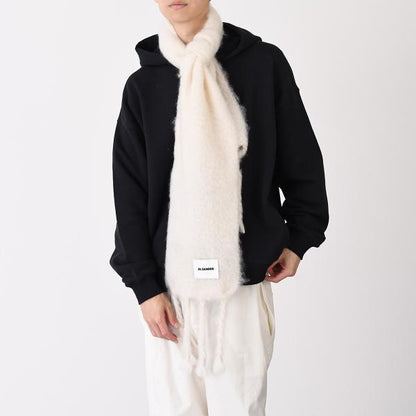 JILSANDER ジルサンダー ナローウールブレンド スカーフ