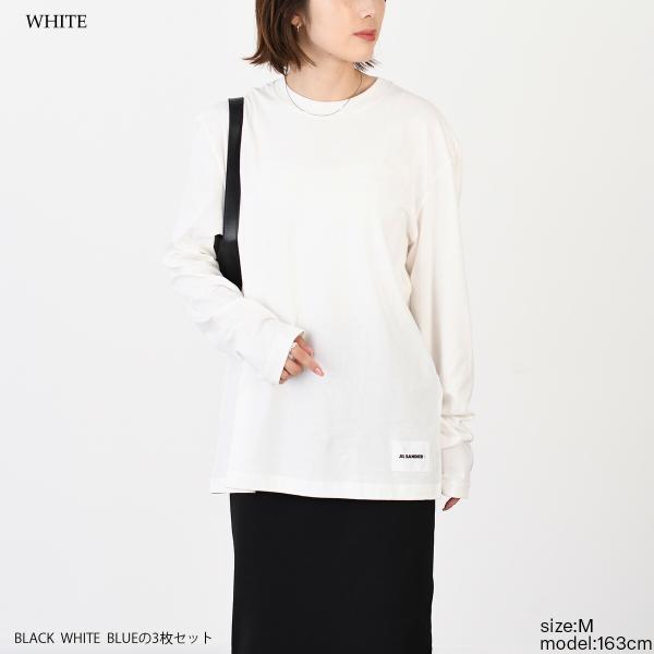 JILSANDER ジルサンダー 3パックTシャツロングスリーブセット