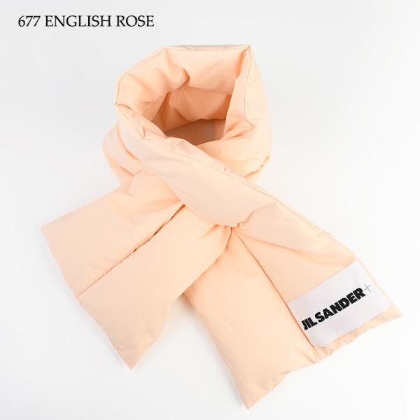 JILSANDER ロゴ ダウンマフラー