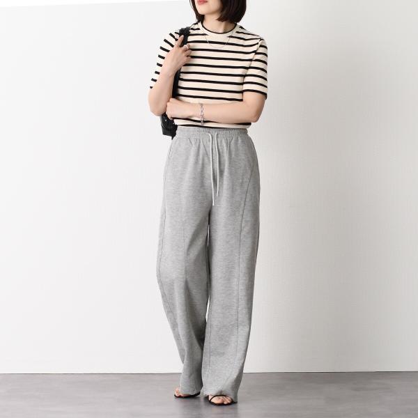 JILSANDER バックロゴラベル ボーダーTシャツ