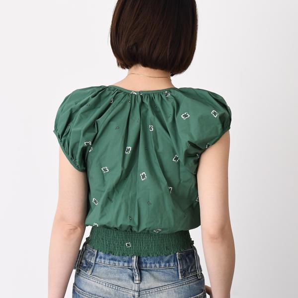 KENZO Short Smock BANDANA Top 