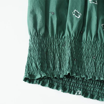 KENZO 짧은 스모크 BANDANA 탑스 