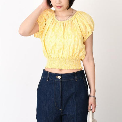 KENZO gathered cropped top 