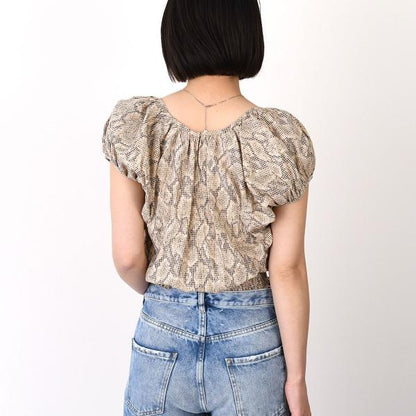 KENZO gathered cropped top 