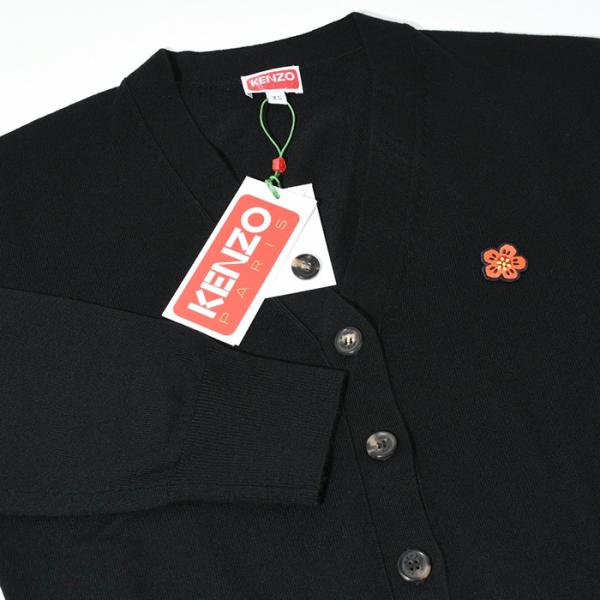 KENZO BOKE FLOWER ウール カーディガン