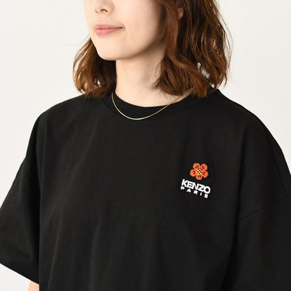KENZO BOKE FLOWER '크레스트 자수 오버사이즈 T셔츠 드레스 