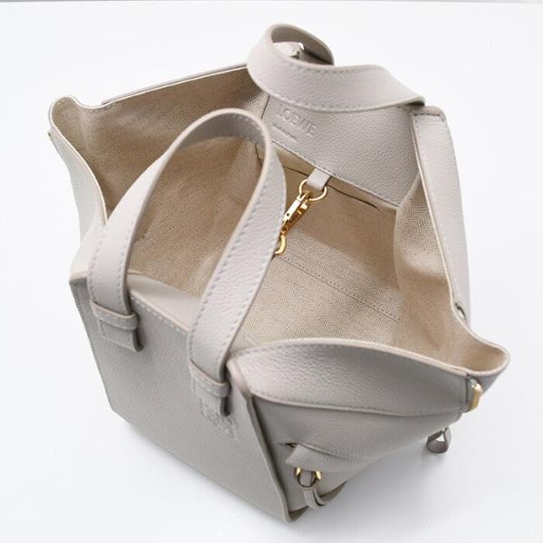 LOEWEハンモックバッグ コンパクト ソフトグレインカーフ