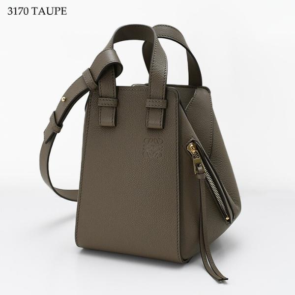 LOEWEハンモックバッグ コンパクト ソフトグレインカーフ