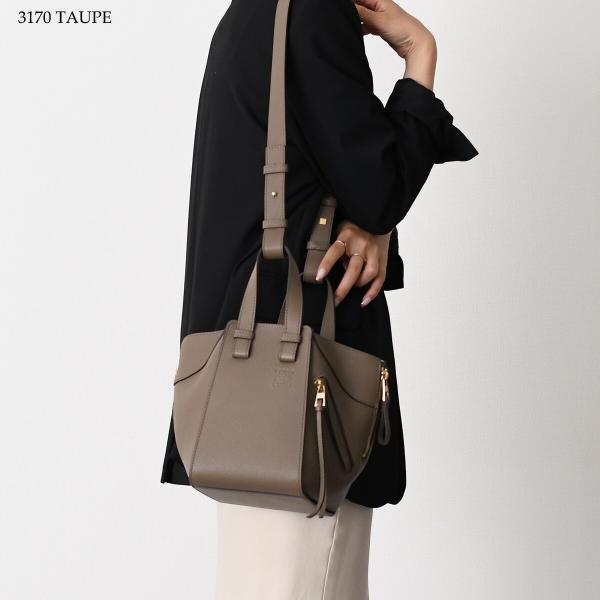LOEWEハンモックバッグ コンパクト ソフトグレインカーフ