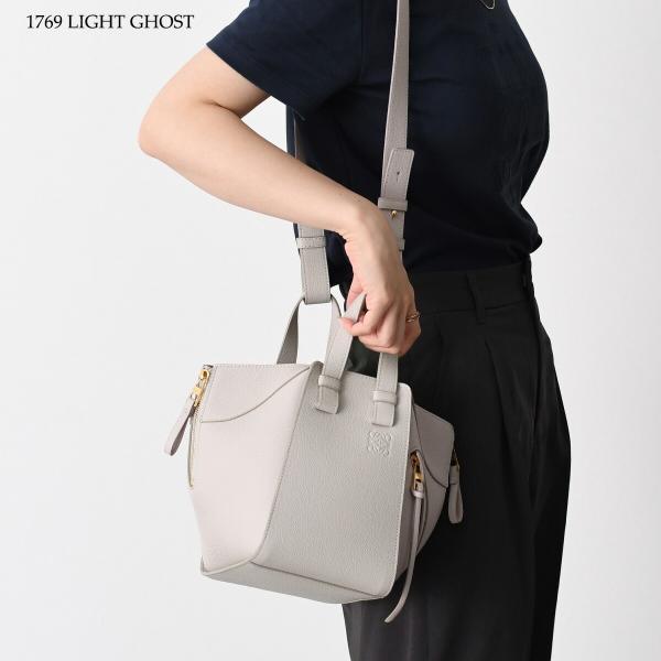 LOEWEハンモックバッグ コンパクト ソフトグレインカーフ