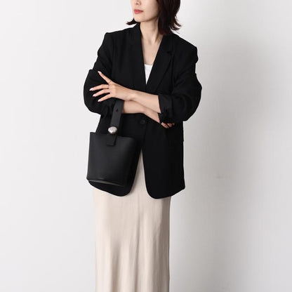 LOEWE ぺブル バケットバッグ ミニ