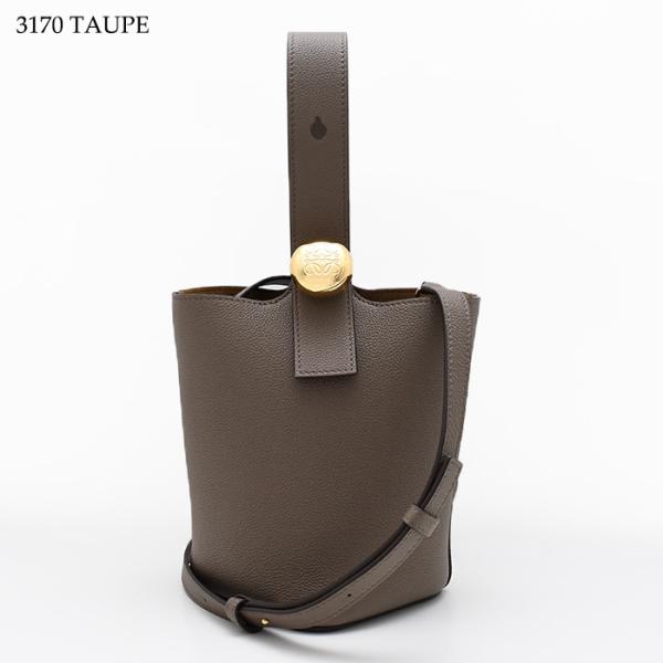 LOEWE ぺブル バケットバッグ ミニ