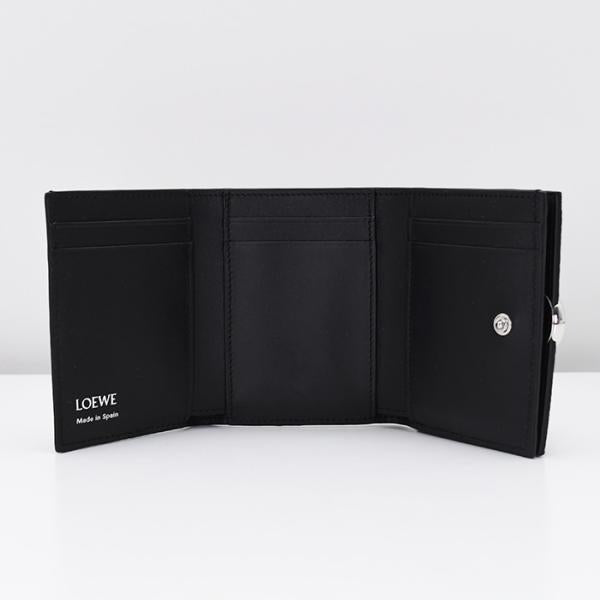 LOEWE ペブル トライフォールド ウォレット
