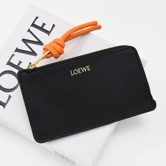 LOEWE ロエベ ノット コインカードホルダー（シャイニーナパカーフ）