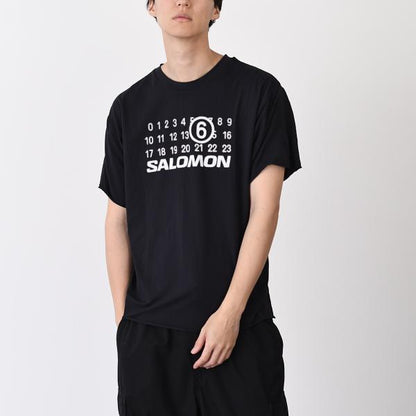 MM6 MAISON MARGIELA エムエムシックス メゾン マルジェラ MM6 x Salomon シームレスTシャツ