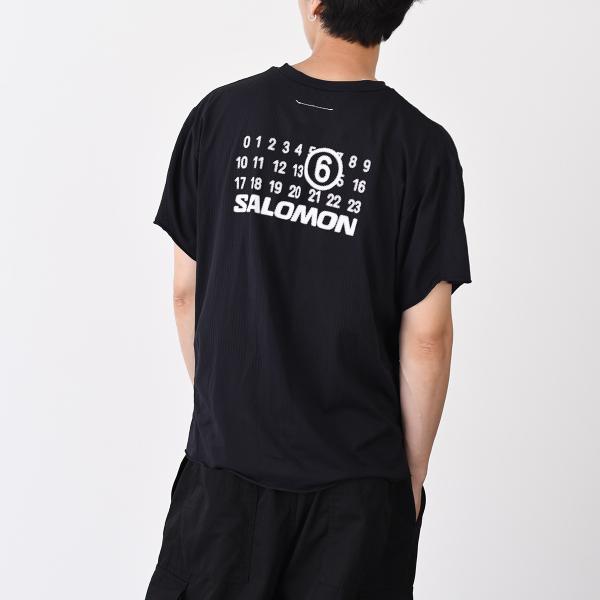 MM6 MAISON MARGIELA エムエムシックス メゾン マルジェラ MM6 x Salomon シームレスTシャツ