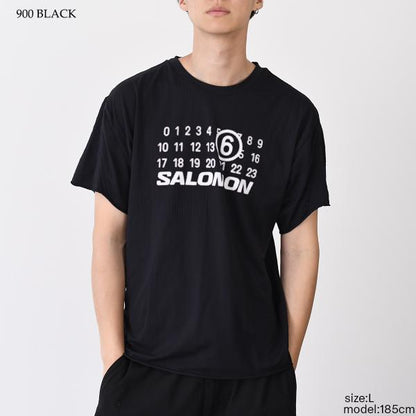 MM6 MAISON MARGIELA エムエムシックス メゾン マルジェラ MM6 x Salomon シームレスTシャツ