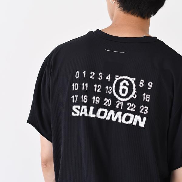 MM6 MAISON MARGIELA エムエムシックス メゾン マルジェラ MM6 x Salomon シームレスTシャツ