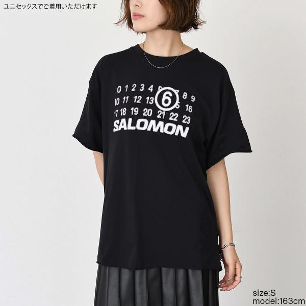 MM6 MAISON MARGIELA エムエムシックス メゾン マルジェラ MM6 x Salomon シームレスTシャツ