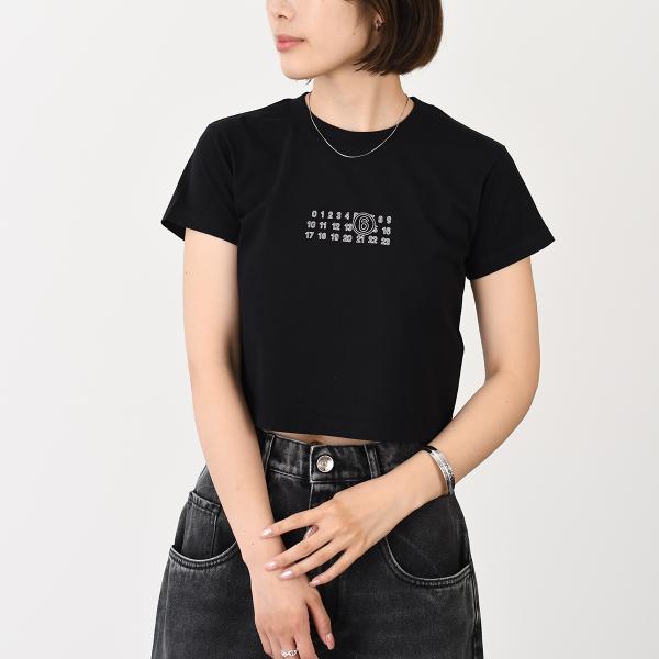 MM6 MAISON MARGIELA エムエムシックス メゾン マルジェラ クロップドTシャツ