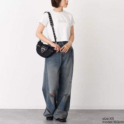 MM6 MAISON MARGIELA エムエムシックス メゾン マルジェラ クロップドTシャツ