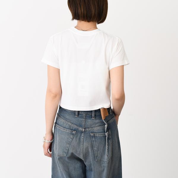 MM6 MAISON MARGIELA エムエムシックス メゾン マルジェラ クロップドTシャツ