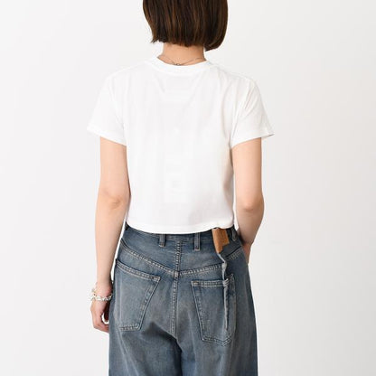 MM6 MAISON MARGIELA エムエムシックス メゾン マルジェラ クロップドTシャツ