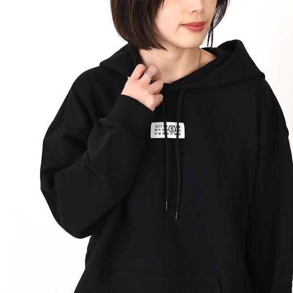MM6 MAISON MARGIELA logo hoodie sweatshirt 
