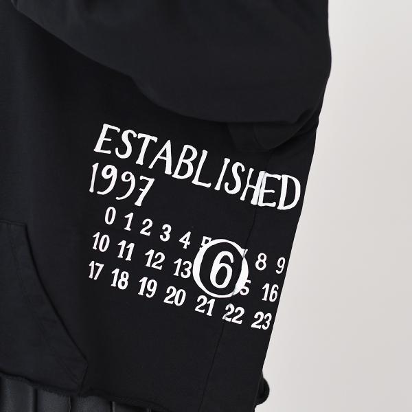 MM6 MAISON MARGIELA エムエムシックス メゾン マルジェラ ローカット フードスウェットシャツ