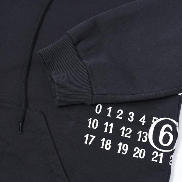 MM6 MAISON MARGIELA エムエムシックス メゾン マルジェラ ローカット フードスウェットシャツ