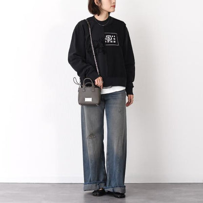 MM6 MAISON MARGIELA distressed wide-leg jeans 