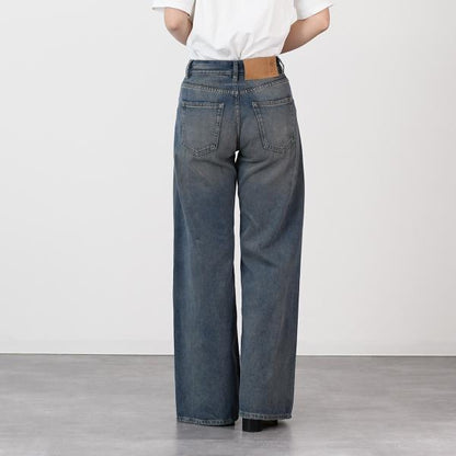 MM6 MAISON MARGIELA distressed wide-leg jeans 