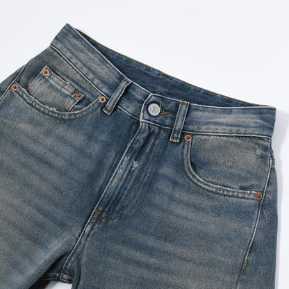 MM6 MAISON MARGIELA distressed wide-leg jeans 