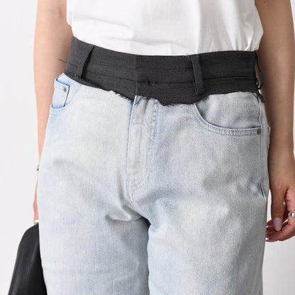 MM6 MAISON MARGIELA ストレートレッグジーンズ