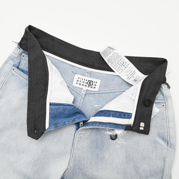 MM6 MAISON MARGIELA ストレートレッグジーンズ