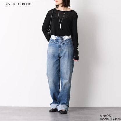 MM6 MAISON MARGIELA ストレートレッグジーンズ