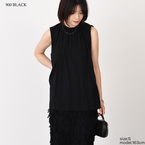 MM6 MAISON MARGIELA Elastic Crew Neck Top 