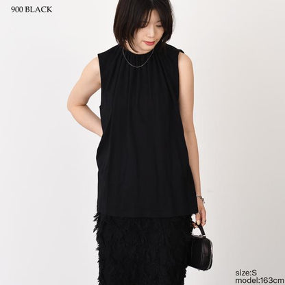 MM6 MAISON MARGIELA Elastic Crew Neck Top 