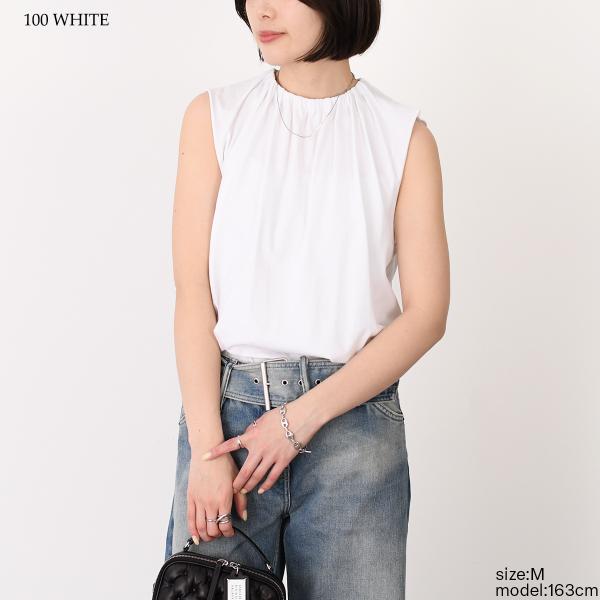MM6 MAISON MARGIELA Elastic Crew Neck Top 