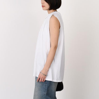 MM6 MAISON MARGIELA Elastic Crew Neck Top 