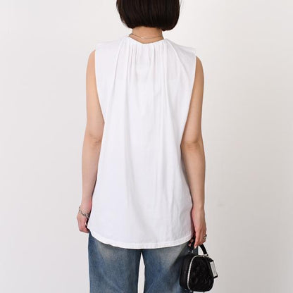 MM6 MAISON MARGIELA Elastic Crew Neck Top 