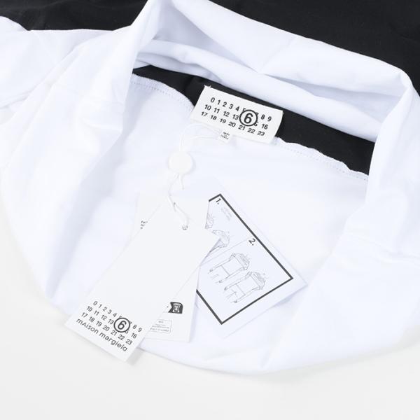 MM6 HIGH NECK T-SHIRT 