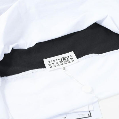 MM6 HIGH NECK T-SHIRT 