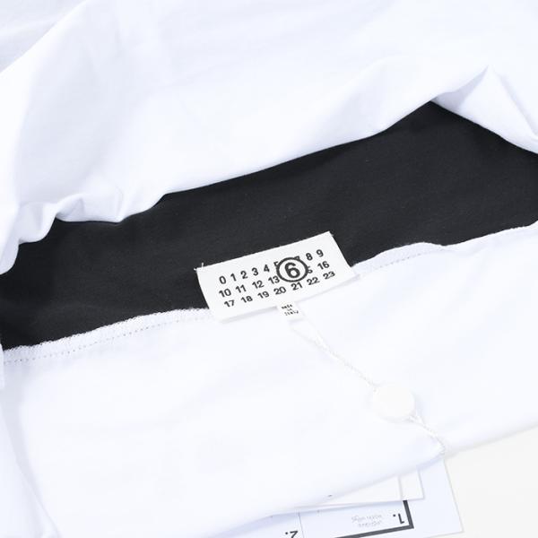 MM6 HIGH NECK T-SHIRT 