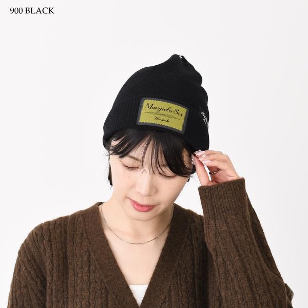 MM6 MAISON MARGIELA ribbed wool beanie 