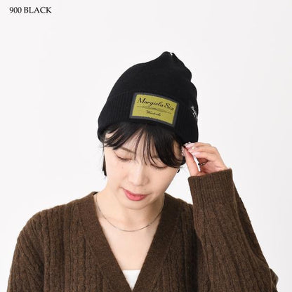 MM6 MAISON MARGIELA ribbed wool beanie 