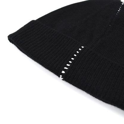 MM6 MAISON MARGIELA ribbed wool beanie 
